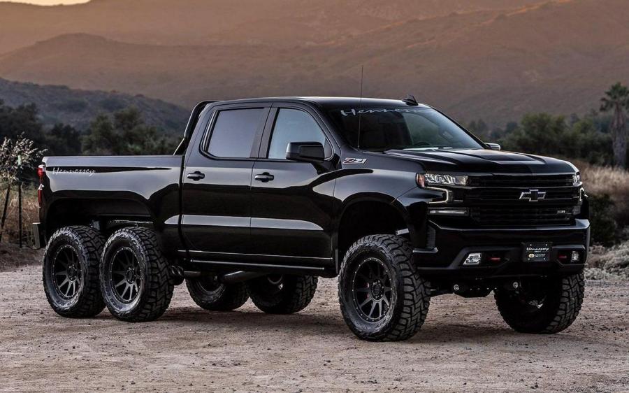 Chevrolet Silverado RST Z71 Crew Cab Goliath 6x6 by Hennessey '2019